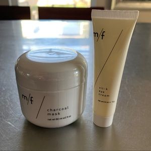 M/F People Charcoal Mask & Vit-k Eye Cream